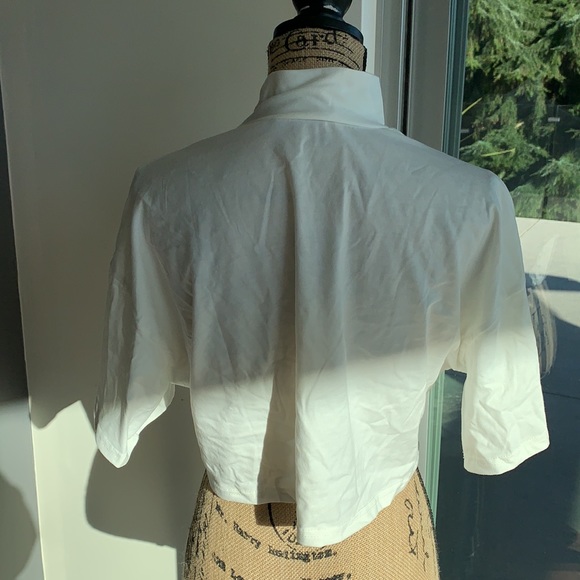 White mock neck - Picture 3 of 4